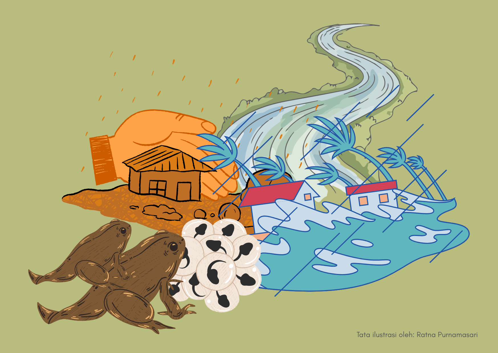 Terapung (Cerita Terjemahan karya Kim Steutermann Rogers)